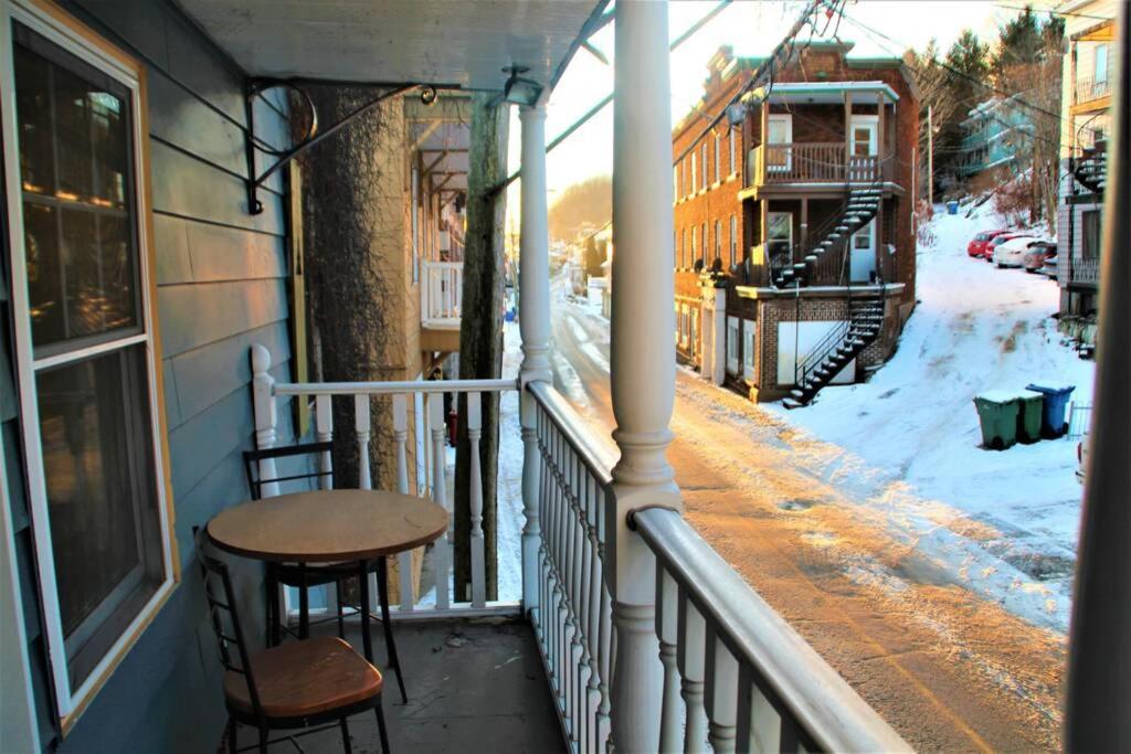 L'Auberge Sainte-Anne - Ski, Spa Et Basilique Villa Exterior foto